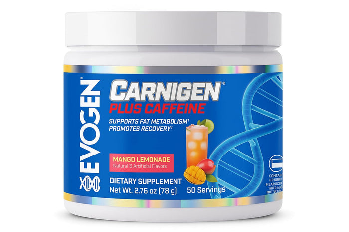 Evogen Carnigen Plus | Carnitine Fat Burning Powder, Carnitine Tartrate, Acetyl-L-Carnitine, Carnitine Orotate, Carnitine Fumarate