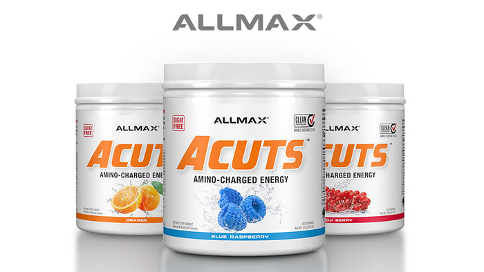 Allmax A:Cuts Amino Charged Energy Drink Peach Mango 30 Servings