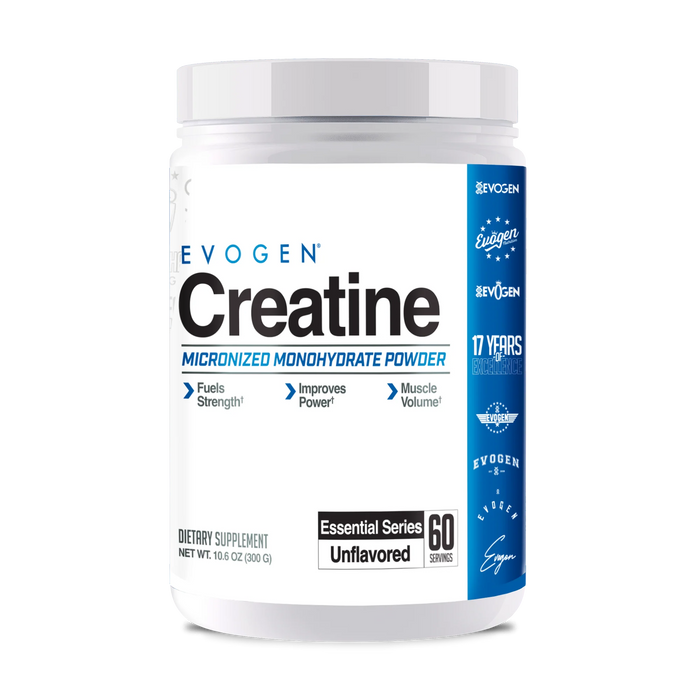 Evogen Nutrition Creatine Monohydrate | Premium Creatine Supplement for Muscle Growth, Increased Strength, Enhanced Energy Output, Anti-Oxidant Support