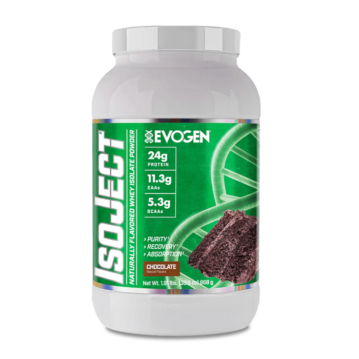 Evogen Isoject Natural 28 Servings Vanilla Bean