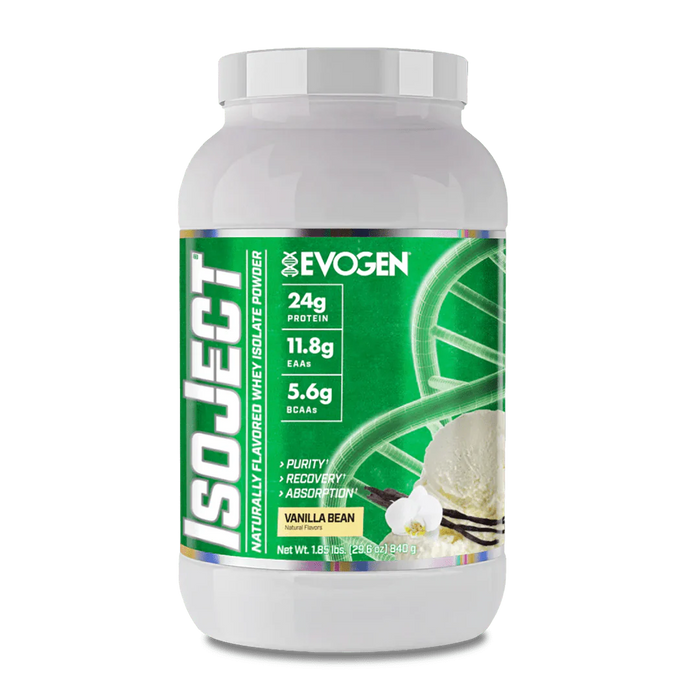 Evogen Isoject Natural 28 Servings Vanilla Bean