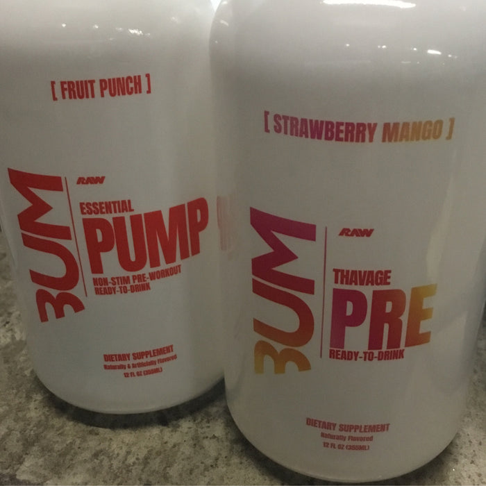 BUM ESSENTIAL PUMP NON -STIM PRE-WORKOUT
