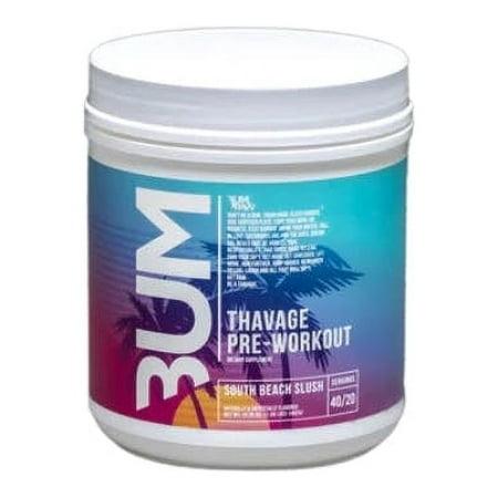 RAW Pre Workout Powder, Thavage (Rainbow Sherbet) - Chris Bumstead Sports Nutrition Supplement for Men & Women - CBUM Pre Workout for Working Out, Hydration, Mental Focus & Energy