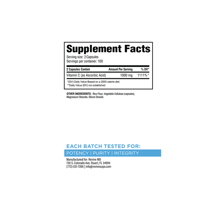 Revive: Vitamin C